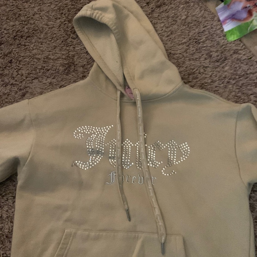 tan juicy couture sweatshirt